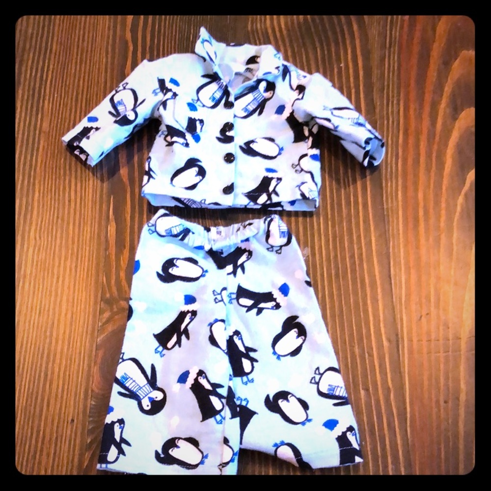 18in doll or bitty baby pjs